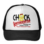 Chick Interrupted 2 Heart Disease Mesh Hat