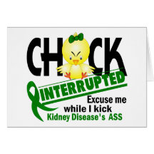 Chick Interrupted 2 Kidney Disease Cards