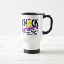 Chick Interrupted 2 Lupus mugs