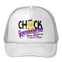 Chick Interrupted 2 Lupus Mesh Hats