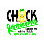 Chick Interrupted 2 Lyme Disease Post Cards