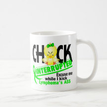 Chick Interrupted 2 Lymphoma (Lime) Mug