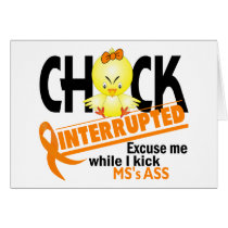 Chick Interrupted 2 MS Greeting Cards