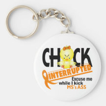 Chick Interrupted 2 MS Keychains