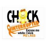 Chick Interrupted 2 MS Post Card