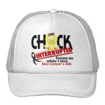 Chick Interrupted 2 Skin Cancer Mesh Hats