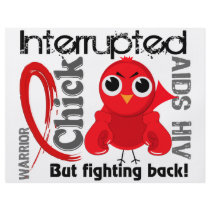Chick Interrupted 3 AIDS Custom Flyer