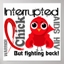 Chick Interrupted 3 AIDS Posters