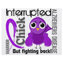 Chick Interrupted 3 Alzheimer's Disease Flyers