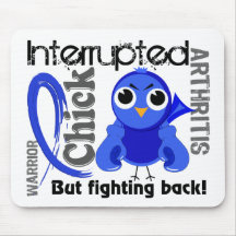 Chick Interrupted 3 Arthritis Mouse Pad