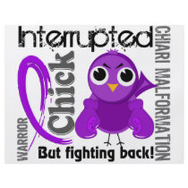 Chick Interrupted 3 Chiari Malformation Personalized Flyer
