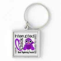 Chick Interrupted 3 Chiari Malformation Keychain