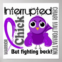 Chick Interrupted 3 Chiari Malformation Print