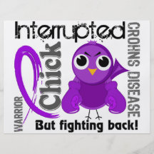 Chick Interrupted 3 Crohn's Disease Full Color Flyer