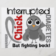Chick Interrupted 3 Diabetes Flyers