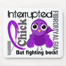 Chick Interrupted 3 Fibromyalgia Mousepad