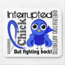 Chick Interrupted 3 Rheumatoid Arthritis RA Mouse Pads
