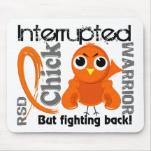 Chick Interrupted 3 RSD Reflex Sympathetic Dystrop Mousepads