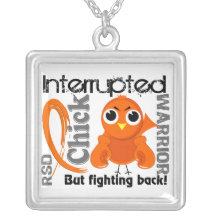 Chick Interrupted 3 RSD Reflex Sympathetic Dystrop Necklace