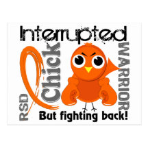 Chick Interrupted 3 RSD Reflex Sympathetic Dystrop Post Cards