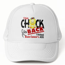 Chick Is Back Brain Cancer hats