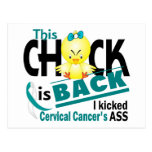 Chick Is Back Cervical Cancer Postcards