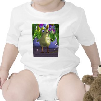 Chick is Born Among Tulips shirt