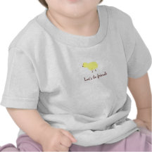 chick, Let's be friends Tshirts
