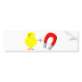 Chick Magnet Bumper Sticker