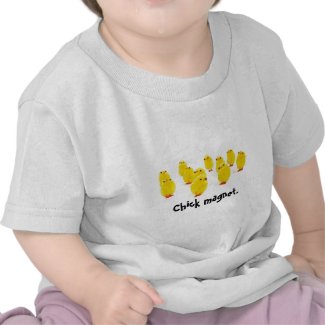 Chick magnet chillin with my peeps funny photo t-shirt