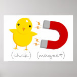 Chick Magnet Poster