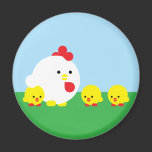 Chick ’n chicks magnets