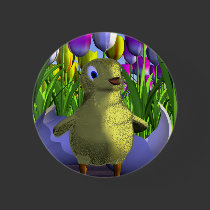 Chick Pin buttons