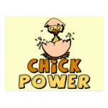 Chick Power T-shirts and Gifts For Her Postcard