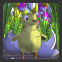 Chick Sticker