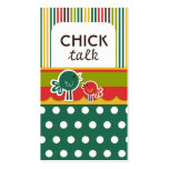 Chick Talk Business Cards