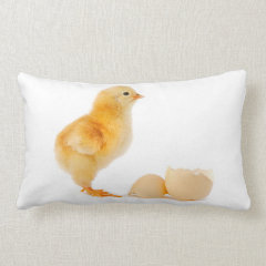 Chick Throw Pillow