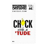 Chick With A ‘Tude Stamp