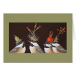 Chickadee card