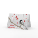 Chickadee Christmas cards