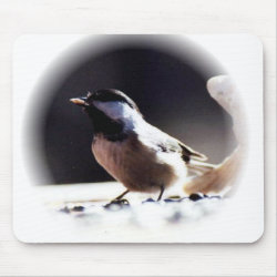 Chickadee ee mousepad