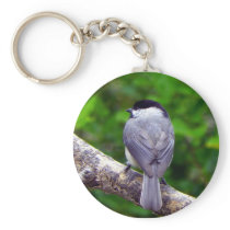Chickadee Feathers keychains
