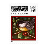 CHICKADEE HOLIDAY Postage