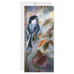 Chickadee In the Fall Rackcard/Bookmark Rack Card