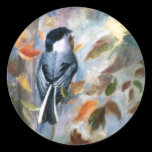 Chickadee In the Fall stickers