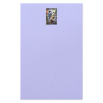 Chickadee In the Fall Stationery