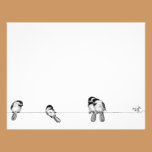 Chickadee Invitation invitations