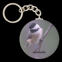 chickadee keychain keychains