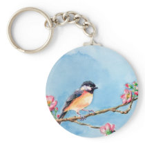 Chickadee Keychain