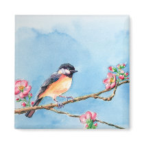 Chickadee Fridge Magnets